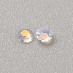 1440Pcs AB Color Plated Transparent Resin Rhinestone Cabochons&nbsp;CRES-TAC0003-21H