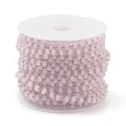 Glass Round Beaded Chain&nbsp;CHS-B003-01A
