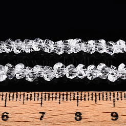 Transparent Glass Beads Strands&nbsp;X-GLAA-N018-4mm-09