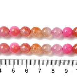 Dyed & Heated Natural Dragon Veins Agate Beads Strands&nbsp;G-P539-A01-02