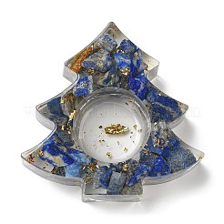 Natural Lapis Lazuli & Resin Candle Holder Molds&nbsp;DJEW-H012-03D