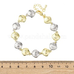 Brass Link Chain Bracelets for Women&nbsp;BJEW-G762-01GP-02