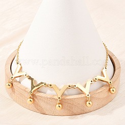 304 Stainless Steel Link Anklets&nbsp;BJEW-H643-07G