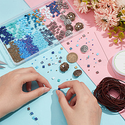DIY Tile Bracelet Making Kit&nbsp;DIY-NB0009-75