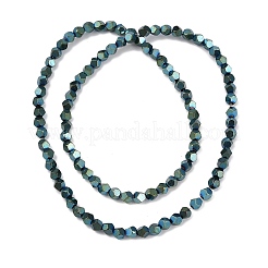 Electroplated Synthetic Non-magnetic Hematite Beads Strands&nbsp;G-A234-G03-01H