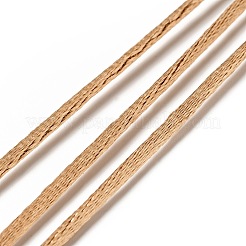 Nylon Satin Rattail Cords&nbsp;X-NWIR-A003-18