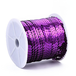 Plastic Paillette Beads&nbsp;PVC-Q085-6mm-12