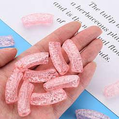 Transparent Crackle Acrylic Beads&nbsp;CACR-S009-001B-N26