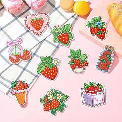 21Pcs 21 Styles Polyester Thread & Non-woven Fabric Iron on Patches&nbsp;DIY-CJ0003-13