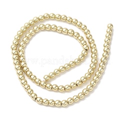 Electroplated Synthetic Non-magnetic Hematite Beads Strands&nbsp;G-I364-C01-G