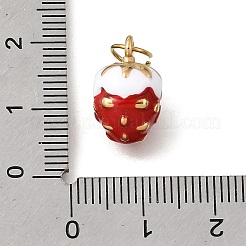 304 Stainless Steel Enamel Pendants&nbsp;STAS-F359-02A-G