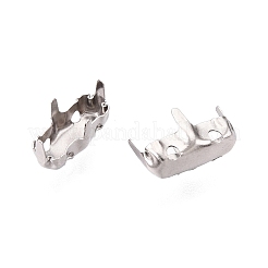 Brass Sew on Prong Settings&nbsp;KK-N254-165B-P