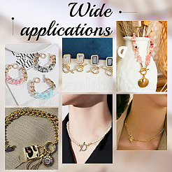 12Pcs 6 Styles Brass Toggle Clasps&nbsp;KK-PH0006-45