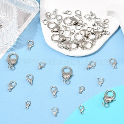 40Pcs 4 Styles Zinc Alloy Lobster Claw Clasps&nbsp;FIND-YW0012-93