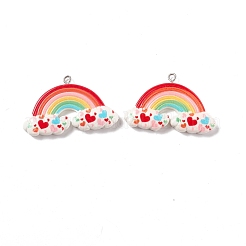 Opaque Resin Pendants&nbsp;RESI-G040-C02-A
