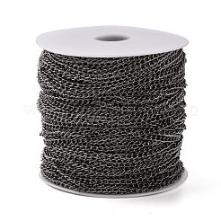Iron Twisted Chains Curb Chains&nbsp;CHS003Y-B