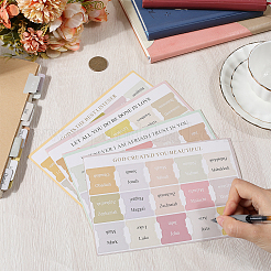 Label Sticker Paper Self-Adhesive Stickers&nbsp;DIY-WH20001-30B
