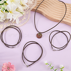 10Pcs Braided Leather Cords Necklace Making&nbsp;NCOR-CL0001-03B