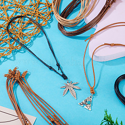 28Pcs 4 Colors Waxed Polyester Cord Necklaces Making&nbsp;NJEW-TAC0027