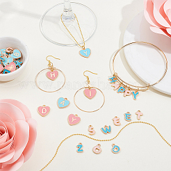 4Bags 4 Colors Alloy Enamel Pendants&nbsp;ENAM-NB0002-28A