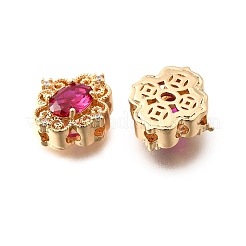 Brass Glass Beads&nbsp;KK-M318-46G-01