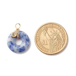 Natural Gemstone Pendants&nbsp;PALLOY-JF01285