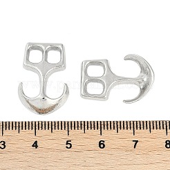 Tibetan Style Alloy Hook Clasps&nbsp;TIBEP-35682-P-RS