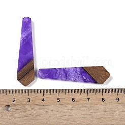 Resin & Wood Pendants&nbsp;WOOD-F015-05H