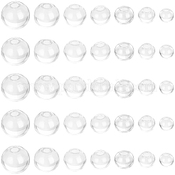 210Pcs Round Mechanized One Hole Blown Glass Globe Ball Bottles&nbsp;BLOW-PA0001-04C