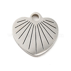 Non-Tarnish 201 Stainless Steel Pendants&nbsp;STAS-E015-08P