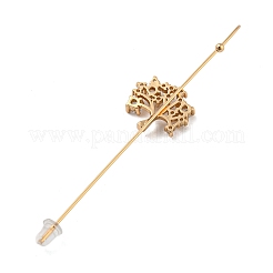 Rhinestone Stud Earring&nbsp;EJEW-G378-01B