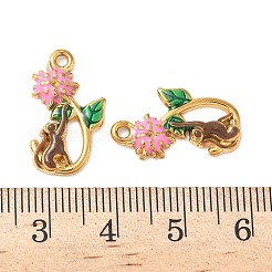 304 Stainless Steel Enamel Pendants&nbsp;STAS-I346-12G-01