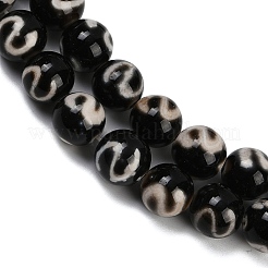 Tibetan Style dZi Beads Strands&nbsp;G-P584-A02-01A