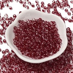 Transparent Colours Glass Round Beads&nbsp;SEED-F006-05A-04