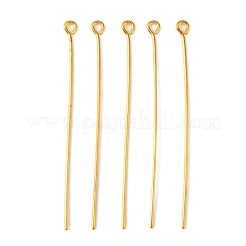 Golden Plated Brass Eye Pin for Jewelry Making&nbsp;X-EPC5.0cm-G