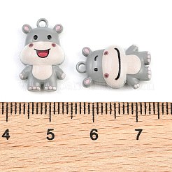 Baking Paint Zinc Alloy Pendants&nbsp;AL-CBA032C-02