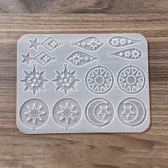 DIY Silicone Pendant Molds&nbsp;DIY-G079-13B
