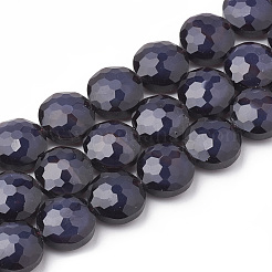 Opaque Solid Color Glass Beads Strands&nbsp;GLAA-N032-05