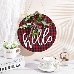 Wooden Ornaments&nbsp;HJEW-WH0006-41