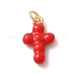 Brass Pendants&nbsp;KK-CBA2F11-16G