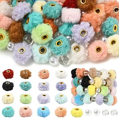 DIY Round & Rondelle Beads Finding Kits&nbsp;DIY-YW0017-86