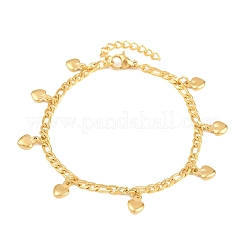 304 Stainless Steel Charm Bracelets&nbsp;BJEW-D458-09G
