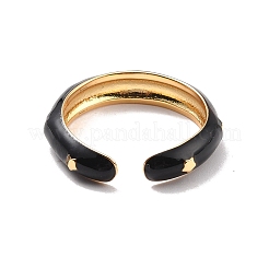 Brass with Enamel Rings&nbsp;RJEW-K236-01C