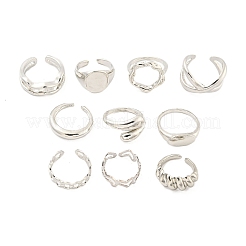Alloy Adjustable Ring&nbsp;RJEW-K260-02B-P