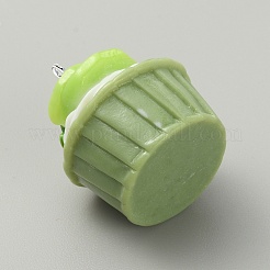 Opaque Resin Pendants&nbsp;LS-RESI-TAC0005-018A