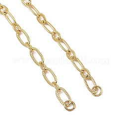 Brass Textured Figaro Chain Bracelet Making&nbsp;AJEW-JB01633