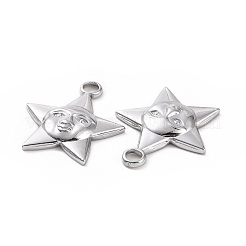 Non-Tarnish 304 Stainless Steel Pendants&nbsp;STAS-C003-14P