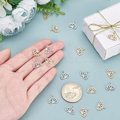 20Pcs 2 Colors Brass Charms&nbsp;KK-FH0002-18