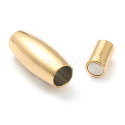 Ion Plating(IP) 304 Stainless Steel Magnetic Clasps&nbsp;STAS-O148-08C-G