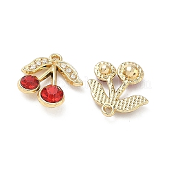Alloy Rhinestone Pendants&nbsp;ALRI-D303-03G